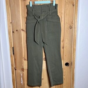 ANTHRO x AVEC LES FILLES Paper bag cargo pants